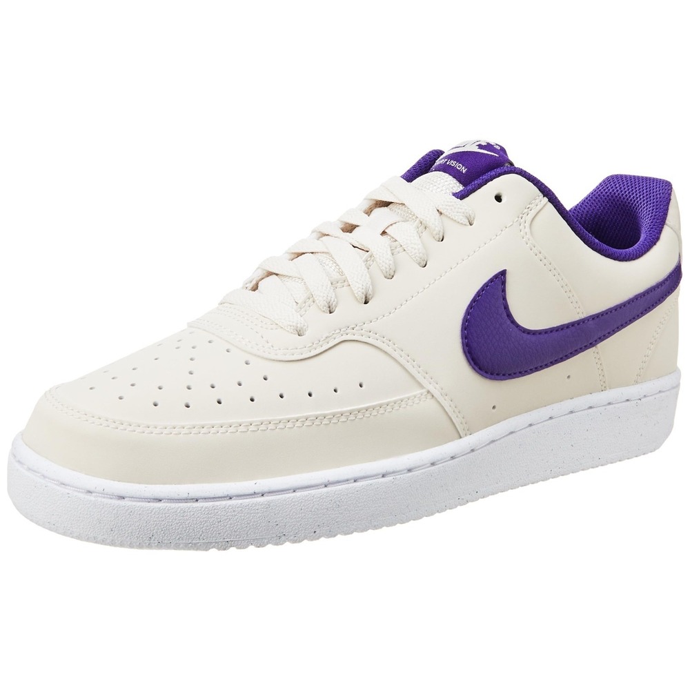 New in Box Men's Nike Court Vision Lo Lt Orewood Brn/Court Purple Sneakers Sz 12